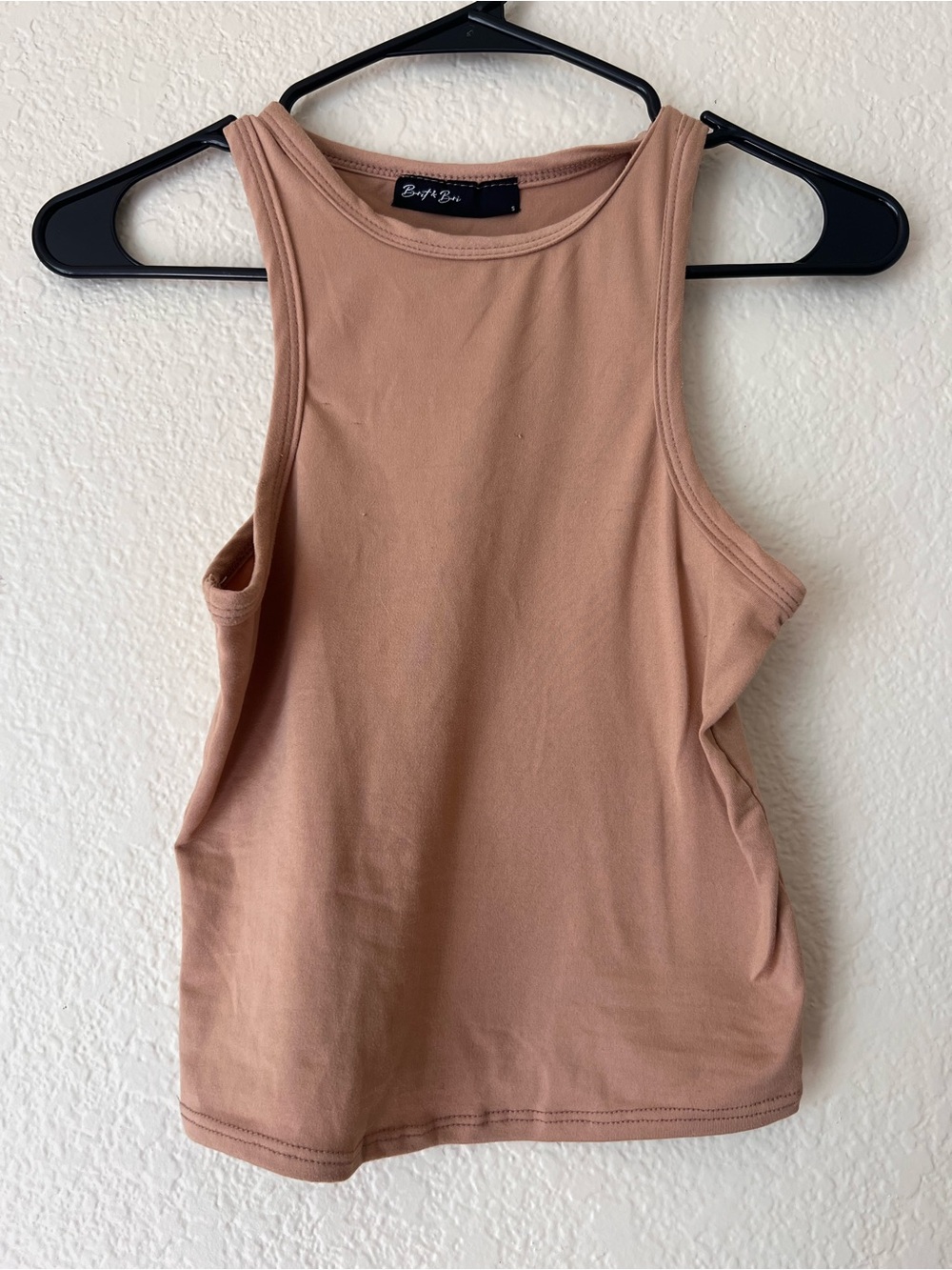 Women's Sleeveless Tank Top - Tan